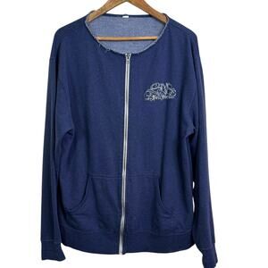 Stevie Nicks Bella Donna Embroidered Zip Up Independent Sweatshirt